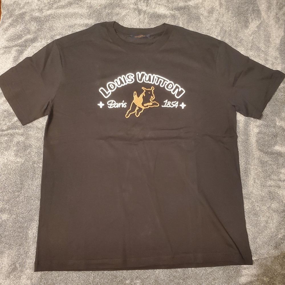 Louis Vuitton Embroidered Cotton T-Shirt RM242MM NPG HRY07W